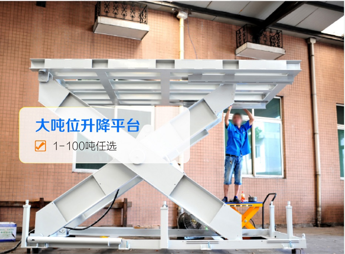 物流50噸液壓升降平臺 物流50噸液壓升降平臺